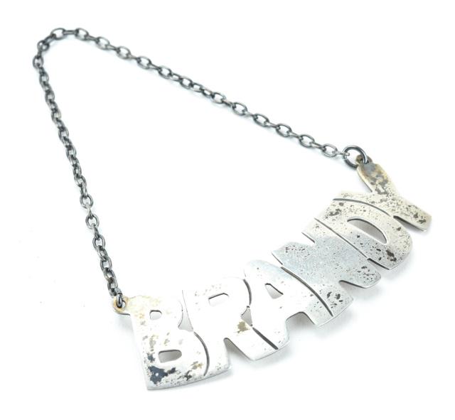 Sterling Silver Brandy Liquor / Decanter Label (1 of 8)