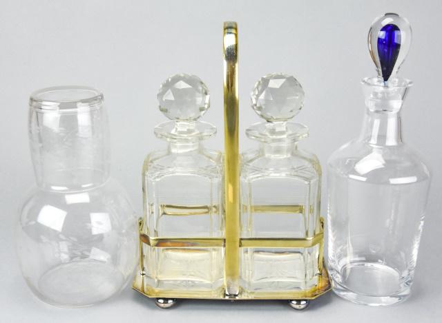 Collection of Vintage Glass Decanters (1 of 7)