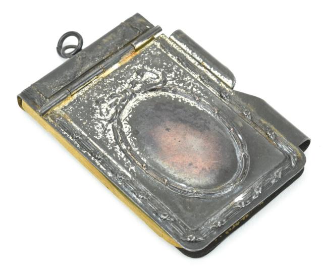 Antique Edwardian Chatelaine Note Pad Pendant: Antique Edwardian Chatelaine Note Pad Pendant / Dance Card. Measures 3 inches in length.
