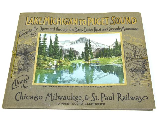 Antique Souvenir RaiIway Illustrated  Album (1 of 10)