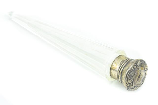 Antique 19th C Sterling Perfume / Tear Catcher (1 of 8)