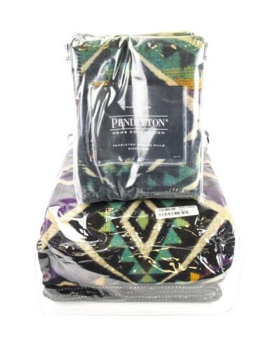 NWT Pendleton Wool 'Chipara' Shams & King Blanket (1 of 7)