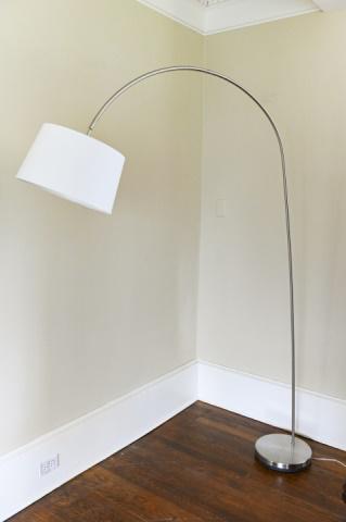 Modern Arc Chrome Floor Lamp (1 of 5)