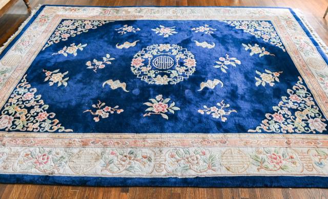 Chinese Art Deco Wool Carpet (1 of 7)