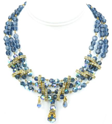 Vintage Robert DeMario Costume Jewelry Necklace (1 of 8)