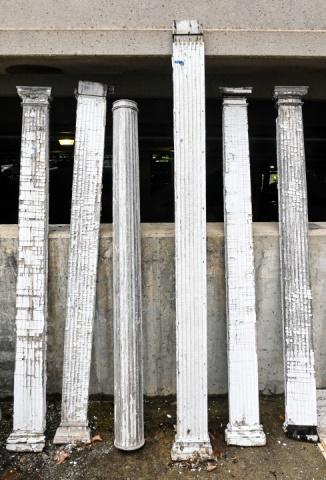 6 Antique Architectural Salvage Porch Column Posts (1 of 7)