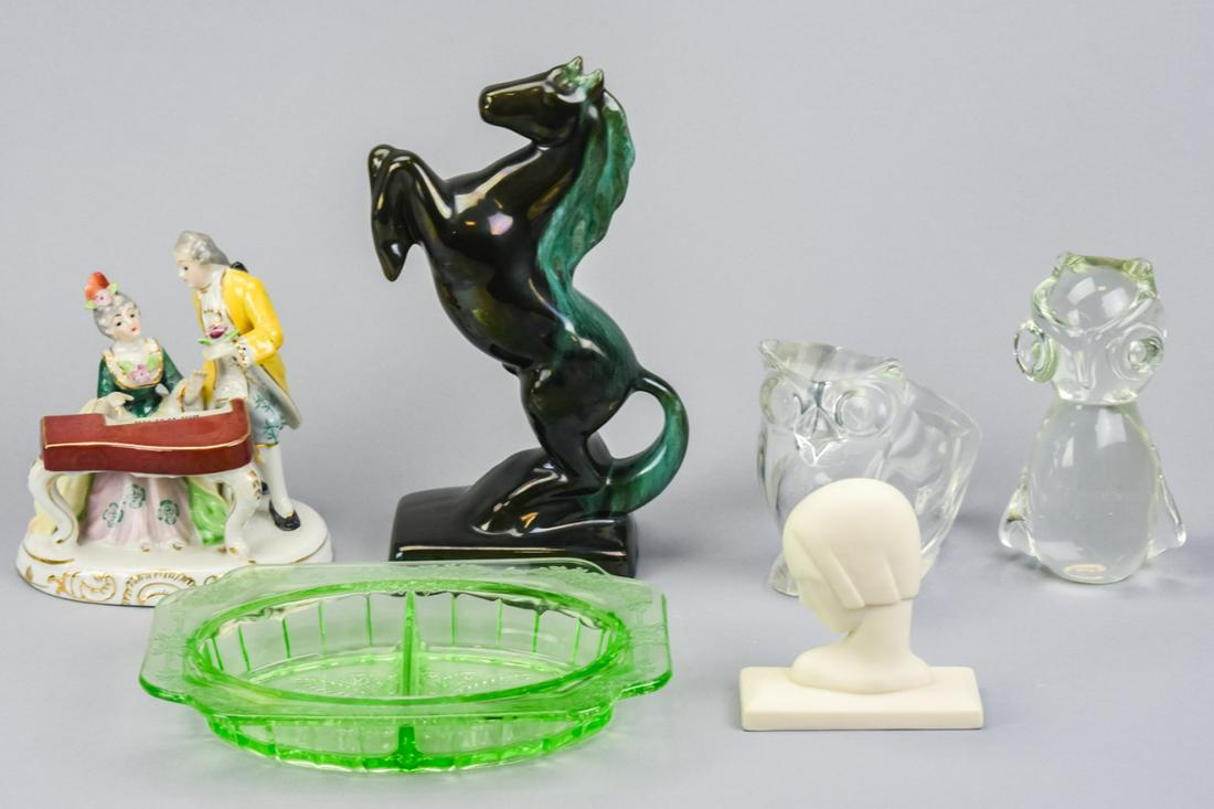 Collection Glass, Pottery & Porcelain Table Items (1 of 7)