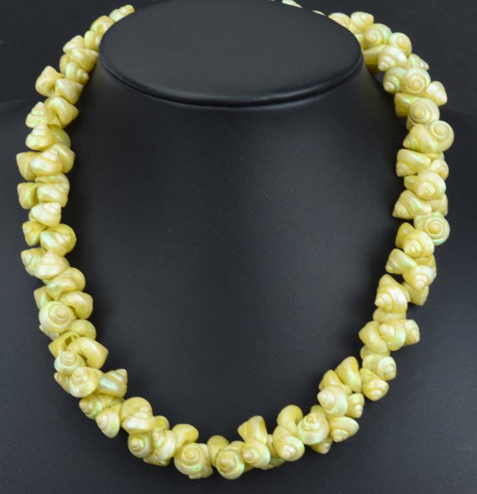 Vintage Early Miriam Haskell Shell Bead Necklace (1 of 6)
