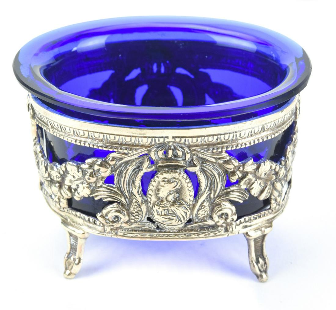Antique 800 Silver Neo Classical Salt Cellar (1 of 7)