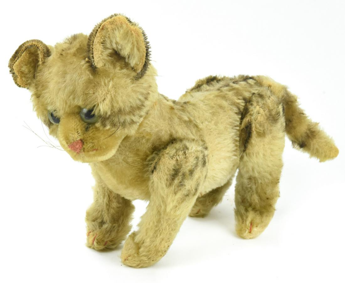 Vintage Jointed Mohair Steiff Cat Stuffed Animal (1 of 8)