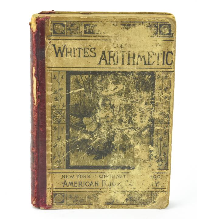 Antique C 1883 White's Arithmetic Children's Book (1 of 10)
