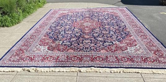 Persian Hand Knotted Wool Carpet Center Medallion (1 of 6)