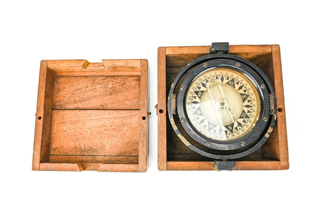 20th C Star Boston USA Ships Compass (1 of 6)