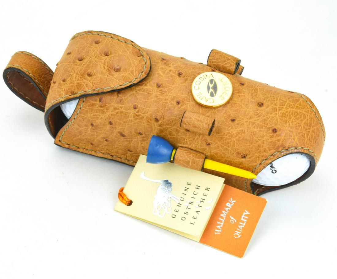 Klein Karoo South Africa Ostrich Golf Ball Holder (1 of 6)