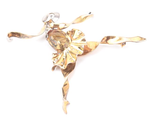 Vintage Marcel Boucher Sterling Ballerina Brooch (1 of 7)