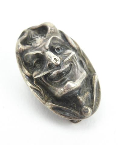 Antique Unger Bros Sterling Devil Lingerie Clip (1 of 6)