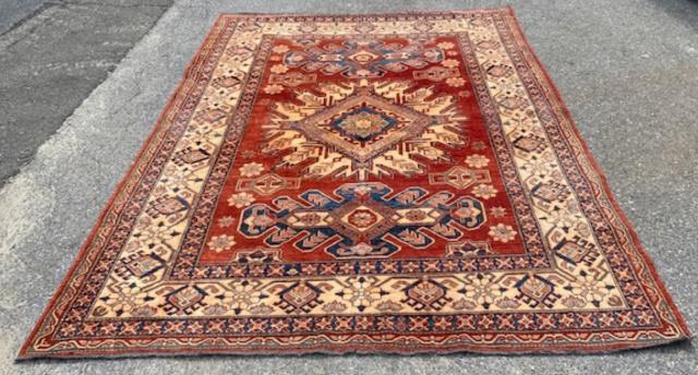 Persian Shahsavan Style Wool Rug / Carpet (1 of 8)