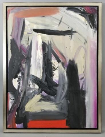 Tom Newton Signed Contemporary Oil Painting, 2000 (1 of 7)