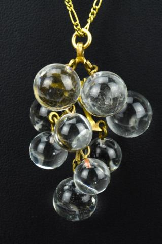 Antique 1920s Pools of Light Grape Cluster Pendant (1 of 8)