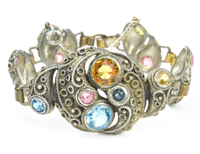 Vintage Costume Jewelry Austro Hungarian Bracelet (1 of 5)