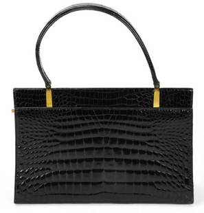 Vintage Morabito Alligator Leather Handbag: Vintage Morabito Alligator Leather Handbag with Hidden Closure. 14 inches x 12 inches