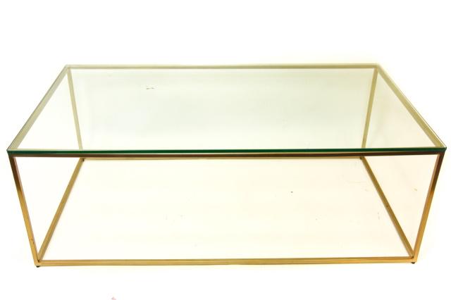Modern Chrome & Glass Coffee Table (1 of 11)