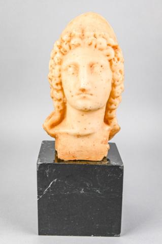 Antiquity Carved Marble Bust of Classical Woman (1 of 5)