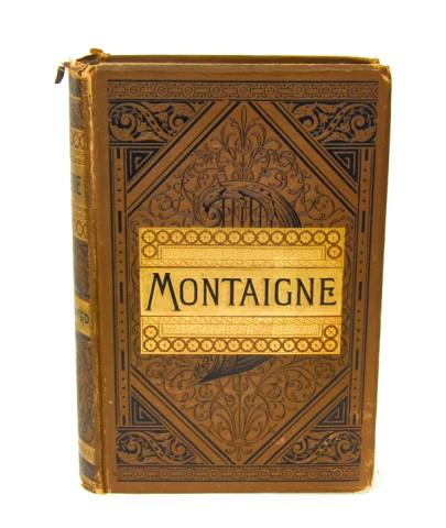 Antique 19th C Complete Works Michael de Montaigne (1 of 11)