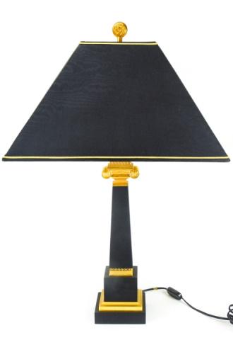 Versace Obelisco 24K Gold Plated Table Lamp (1 of 9)