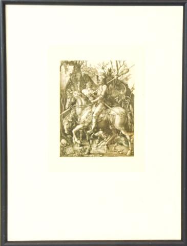 Albrecht Durer Engraving Knight Death & the Devil (1 of 7)