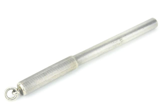 Italian Sterling Silver Gucci Pen Pendant (1 of 8)