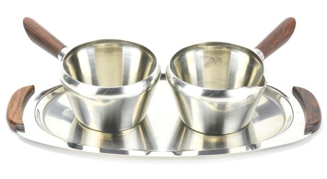 Mid Century Modern Lundtofte Denmark Serving  Set. Tray (1 of 9)