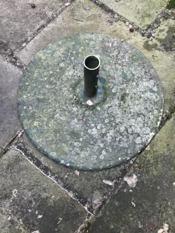 Vintage Mid Century Outdoor / Garden Umbrella  Base. (1 of 2)