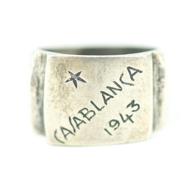 Estate Sterling Casablanca Cuba Cigar Band Ring (1 of 6)