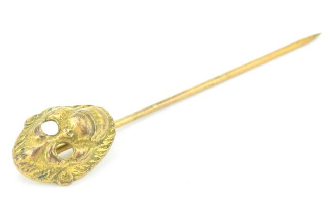 Antique 19th C Figural Gold Fill Monkey Stick Pin (1 of 7)