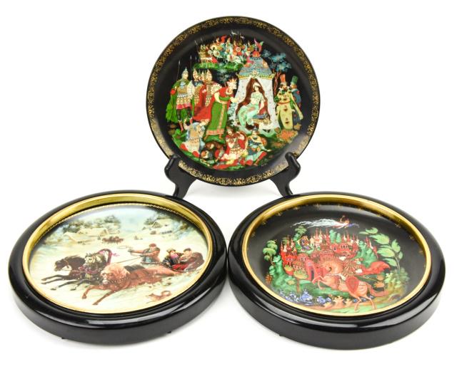 Collection 3 Russian Tianex Porcelain Plates (1 of 10)