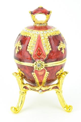 Imperial Russian Style Faberge Design Egg Box (1 of 7)