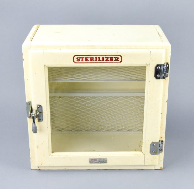 Antique Pharmacy or Bathroom Sterilizer Cabinet (1 of 8)