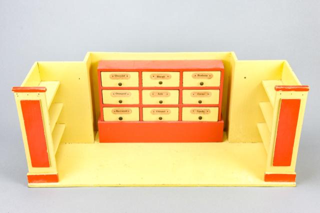 Antique 19th C Dollhouse Room Box of a Store (1 of 9)