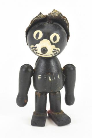 Antique Schoenhut Felix the Cat Doll: Antique Schoenhut Felix the Cat Doll Measures 3 inches in height.