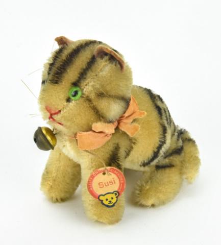 Vintage German Steiff Stuffed Animal Cat (1 of 10)