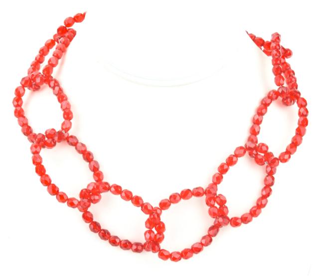 Italian Murano Art Glass Bead Necklace (1 of 6)