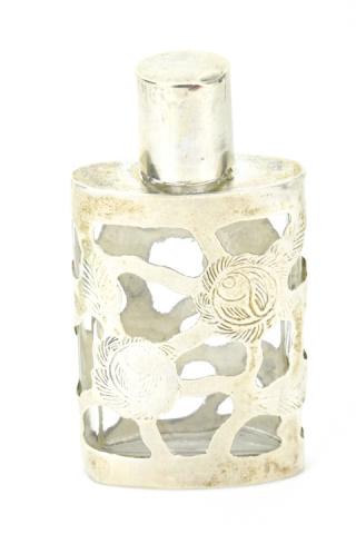Vintage Mexican Sterling Silver Perfume Bottle (1 of 8)