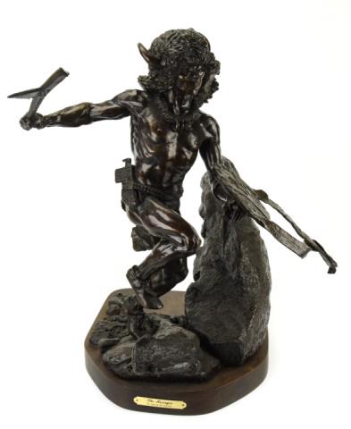 Kevin McCarthy Bronze Sculpture "The Avenger" (1 of 9)
