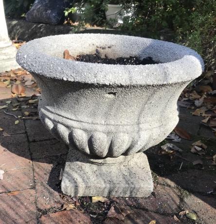 Antique Cast Stone Neo Classical Garden Urn (1 of 1)