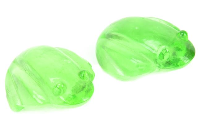 Pair Chinese Peking Glass Frogs (1 of 6)