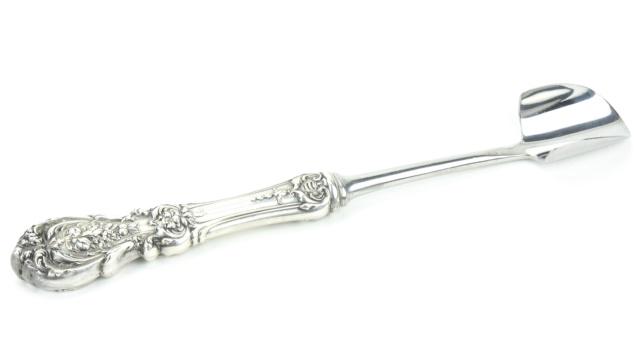 Sterling Silver Francis I Pattern Serving Utensil: Sterling Silver Francis I Pattern Serving Utensil. Marked STERLING HANDLE. Measures 8 inches in length.