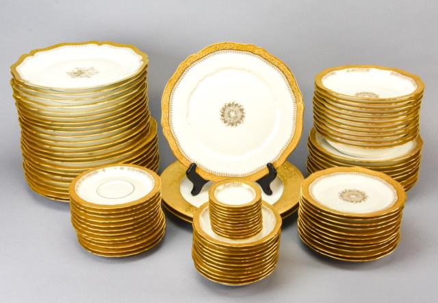 Antique W Guerin & Co Limoges Dinner Service (1 of 10)