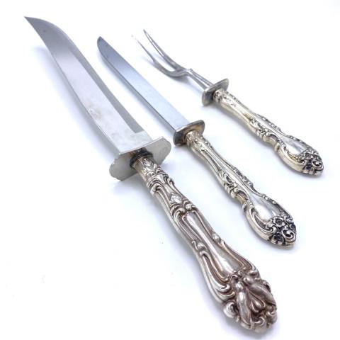 Trio of Vintage Gorham Sterling Serving Pieces (1 of 5)