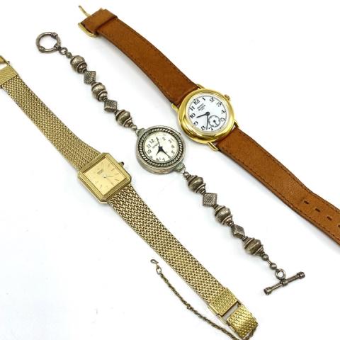 Lot of 3 Costume Watches – Emerich Meerson, Seiko: Lot of 3 Costume Watches – Emerich Meerson, Seiko, and Geneva.